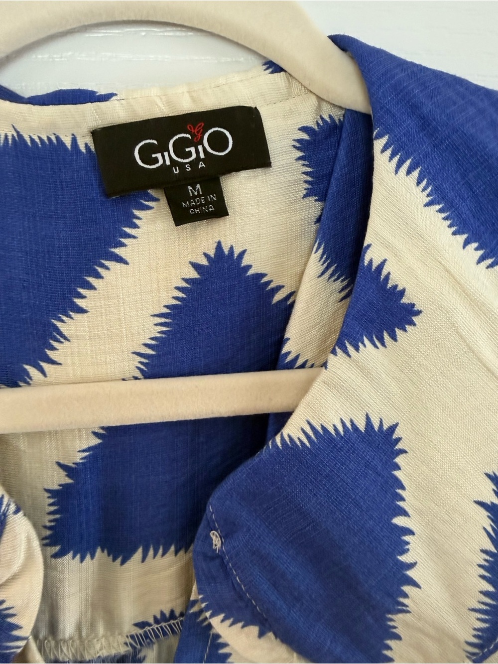 Blue & White 4th of July Midi Dress with pockets - Picture 5 of 9